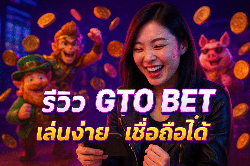 รีวิว GTO BET เล่นง่าย เชื่อถือได้