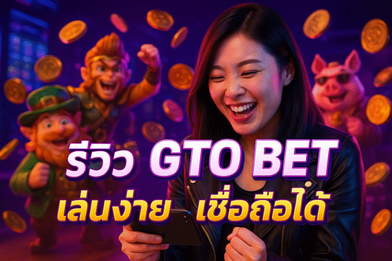 รีวิว GTO BET เล่นง่าย เชื่อถือได้