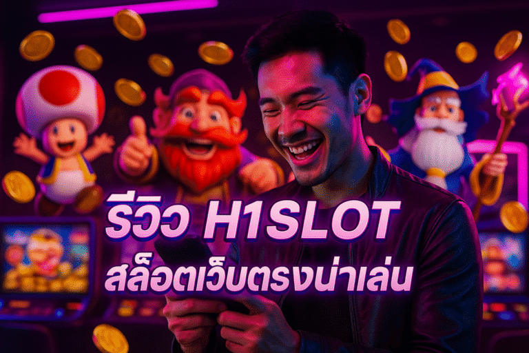 รีวิว H1SLOT สล็อตเว็บตรงน่าเล่น