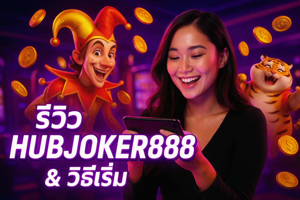 รีวิว HUBJOKER888 จุดแข็ง & วิธีเริ่ม